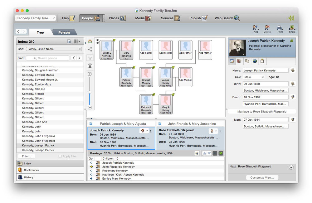 Family tree genviewer for mac download