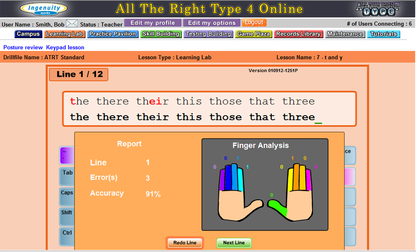 All the Right Type Online Keyboarding / Typing Instruction
