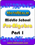 Middle School Pre Algebra Part 2