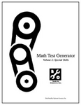 Math Test Generator Volume 2: Advanced Operations