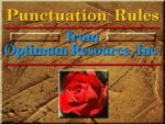 Punctuation Rules