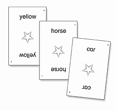 Edmark Reading Program: Level 1 Second Edition Word Cards | Edmark ...