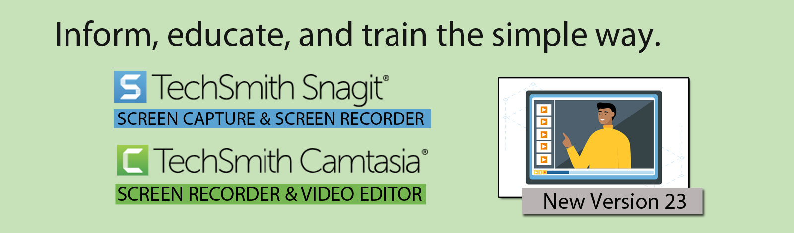 TECHSMITH SOFTWARE SERVICES AND APPS visual data 5