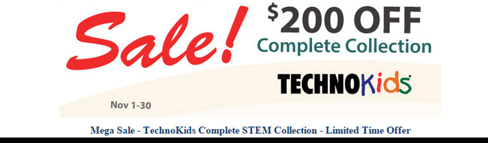 Save $200 -Technokids Complete Collection