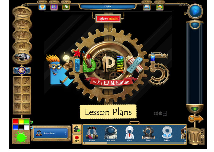 Lesson Plans for KID PIX image