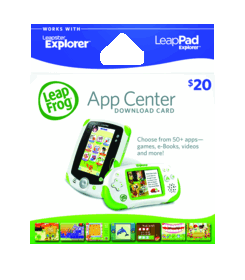 LeapPad App Center $20 Download Card | Language Arts / Reading