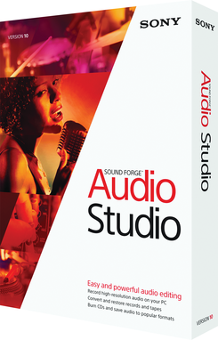 Sound Forge Audio Studio 10 Academic | Music Education