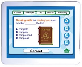 Reading Skills - Grades 8 - 10 Interactive Whiteboard CD - Site License | Language Arts / Reading