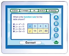 Algebra Skills - Grades 6 - 10 Interactive Whiteboard CD - Site License | Math