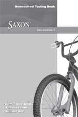 Saxon Math Intermediate 3 Testing Book homeschool | Math