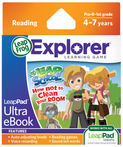 Leapfrog - LeapPad Ultra eBook LeapSchool How Not to Clean Your Room | Language Arts / Reading