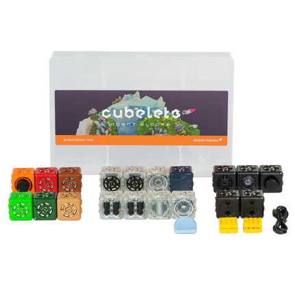 Modular Robotics Cubelets Brilliant Builder Pack | Modular Robotics