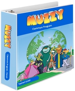 MUZZY DVD, Curriculum Binders & 1 year online subscription | MUZZY Club