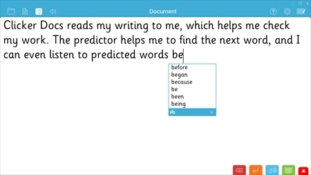 Clicker Docs for Chromebooks | Special Education