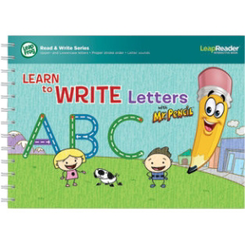 Deluxe Writing Workbook: Learn to Write Letters with Mr Pencil for LeapReader | Language Arts / Reading