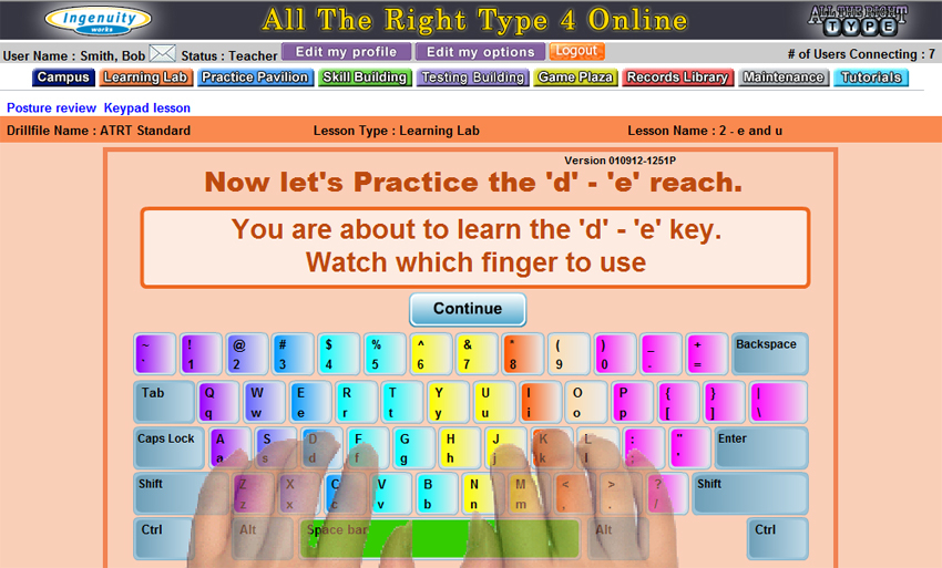 All the Right Type Online | Keyboarding / Typing Instruction