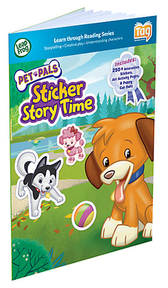LeapFrog LeapReader Book: Pet Pals Sticker Story Time | Language Arts / Reading