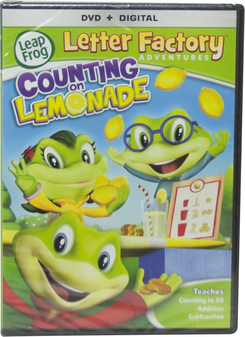 LeapFrog Letter Factory Adventures Counting on Lemonade DVD | Language Arts / Reading
