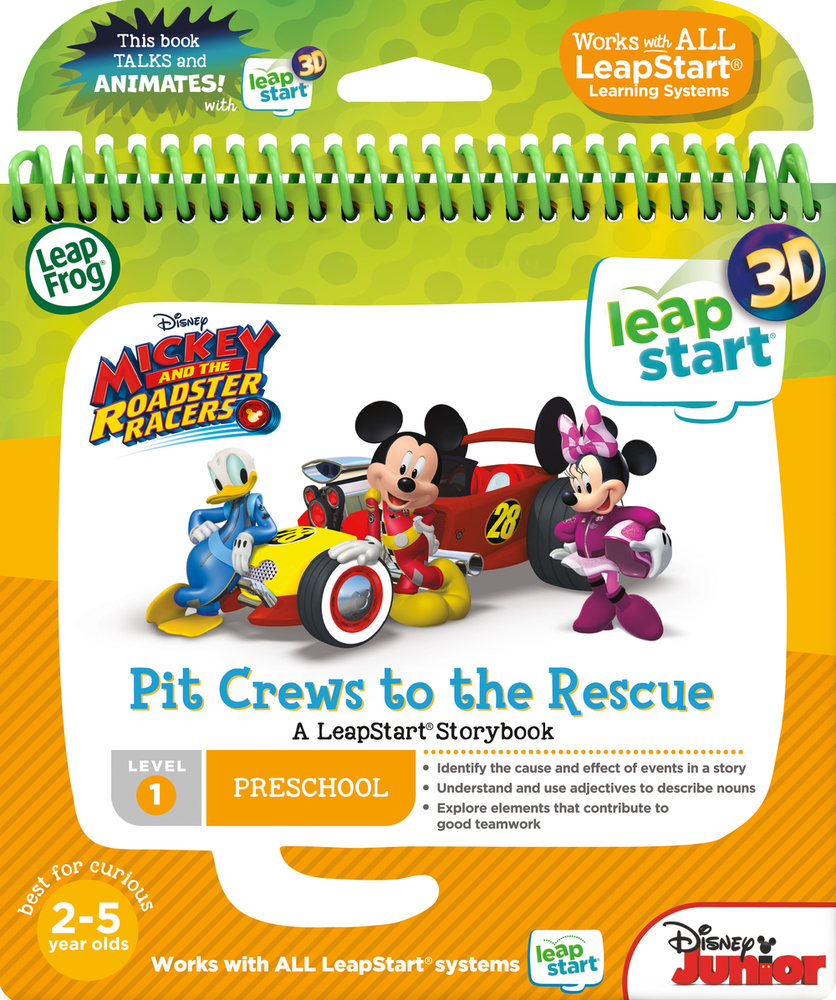 LeapFrog LeapStart 3D Mickey and the Roadster Racers | Language Arts / Reading