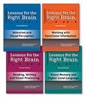 Lessons for the Right Brain-Second Edition (Set of 4) | Pro-Ed Inc