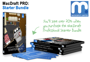 MacDraft PRO Starter Bundle | Microspot