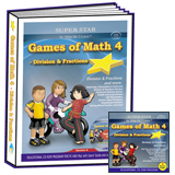 Games of Math 4 - Division and Fractions | Help Me 2 Learn