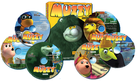 MUZZY Library Edition DVD Packs | ELL