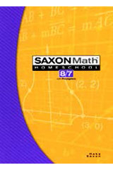 Saxon Math 8/7 Homeschool Set/Box | Math