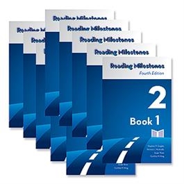 Reading Milestones Fourth Edition, Level 2 (Blue) Reader Package | Pro-Ed Inc