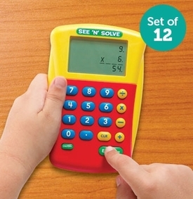 See N Solve Visual Calculator Class Pack 12 units | Teacher Tools