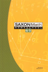 Saxon Math 6/5 Homeschool Student Edition 3rd Edition 2005 | Math