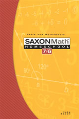 Saxon Math 7/6 Homeschool Testing Book 4th Edition | Math