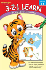 3-2-1 Learn Reproducible Ages 2-3 | Language Arts / Reading