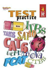 Test Practice Reproducible Grade 4 | Language Arts / Reading