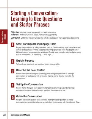 Conversations Framework | Special Education