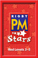 Rigby PM Stars Complete Package Red (Levels 3-5) | Language Arts / Reading