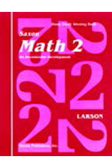 Saxon Math Classroom Kit 2018 Grade 2 for 32 Students 1 Yr Digital | Math