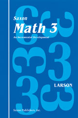 Saxon Math Classroom Kit 2018 Grade 3 for 32 Students 1 Yr Digital | Math