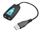 Andrea EDU-USB External USB Headset Adapter | Headphones & Listening Centers