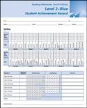 Reading Milestones Fourth Edition, Level 2 (Blue) Student Achievement Record(10) | Pro-Ed Inc