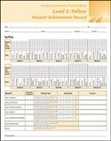 Reading Milestones-Fourth Edition, Level 3 (Yellow) Student Achievement Record | Pro-Ed Inc