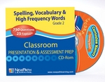 Image Spelling, Vocabularly & High Frequency Words Interactive Whiteboard CD - Site Li