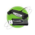 Image Superbeam Array Microphone + USB-SA Stereo USB Audio Adapter Bundle