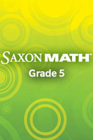 Image Saxon Math Intermediate 5 PARCC Test Preparation Teacher Edition