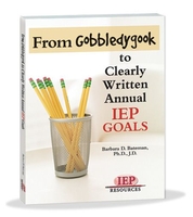 Image From Gobbledygook to Clearly Written Annual IEP Goals