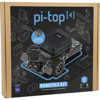 Image Pi-Top Robotics Kit - Black 13.4x18.5x2.4in