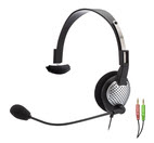 Image Andrea NC-181 Monaural Computer Headset w-NC Microphone 3.5mm