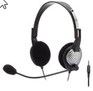 Image Andrea NC-185M Stereo Computr Headset w-NC Mic, volume & mute controls