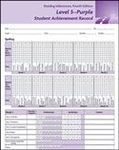 Image Reading Milestones Fourth Edition, Level 5 (Purple) Student Achievement Record